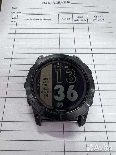 Часы Garmin fenix 7x pro