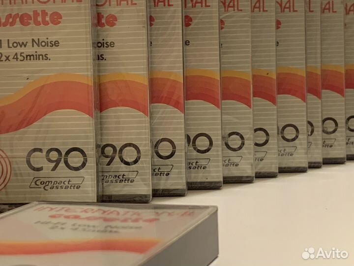 Аудиокассеты international cassette c90