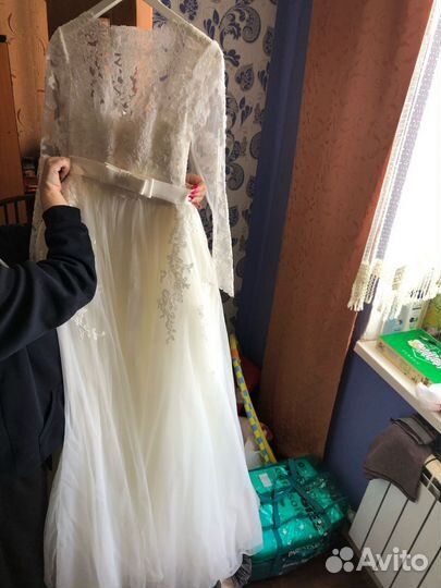 Свадебное платье бу