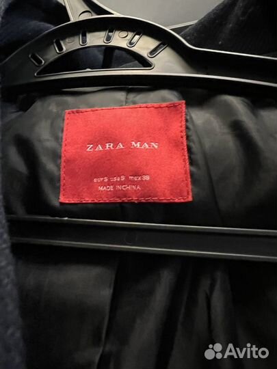 Пальто мужское zara s