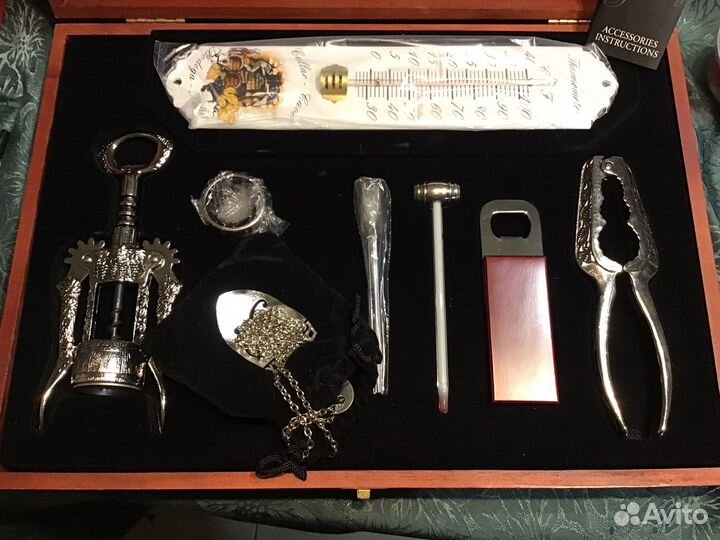 Большой подарочный набор Сомелье и книга