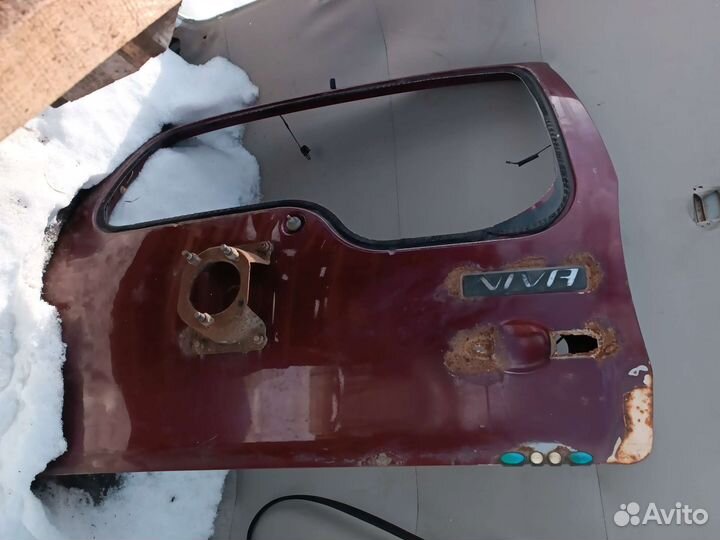 Крышка багажника шнива