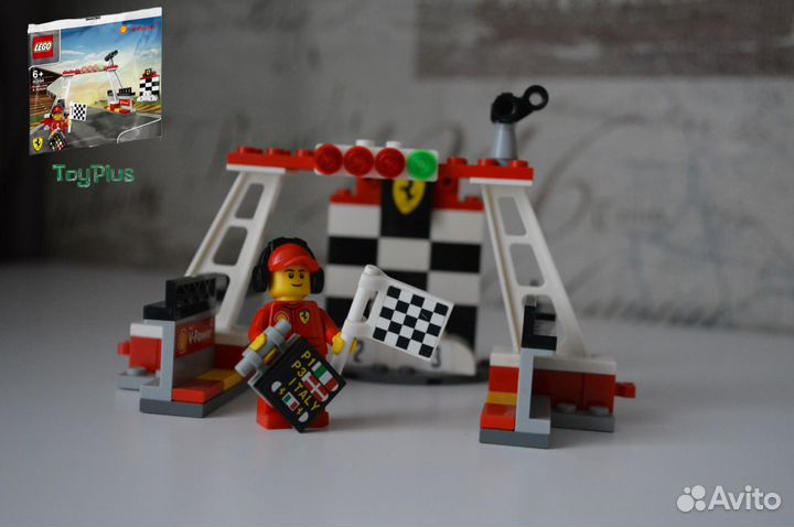 Lego Shell, Шелл «Финиш и подиум» (40194)