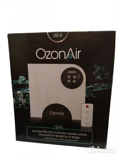 Ионизатор воздуха и воды OzonAir