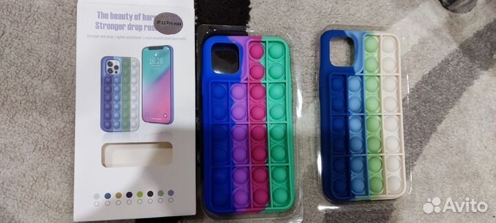 Чехол на iPhone поп-ит (pop-it)