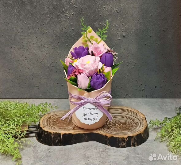 Подарок из мыла воспитателю