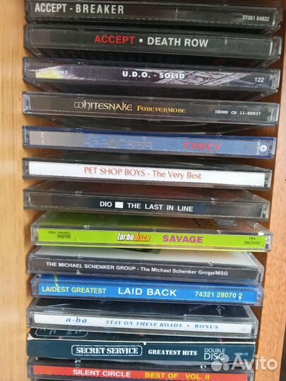 CD диски музыкальные