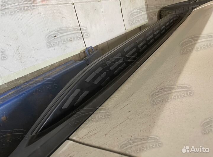 Пороги Mercedes GLE Coupe С167 черные