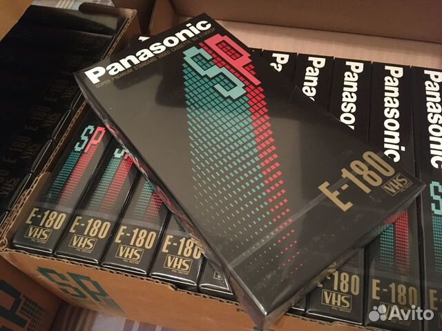 Panasonic SP E-180 (20 шт) VHS новые (NV-E180ESP)