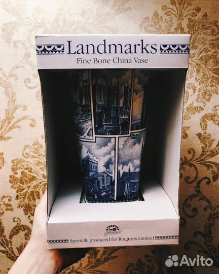 Английская ваза ringtons Landmarks