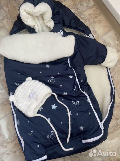 Конверт на выписку для мальчика