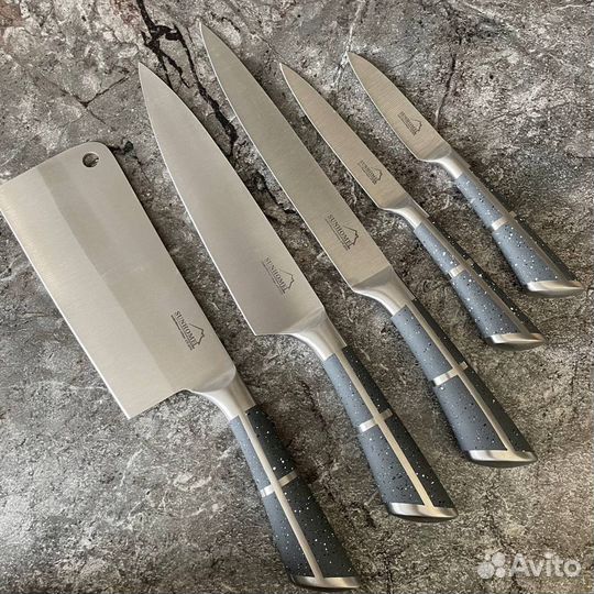 Набор ножей с подставкой Новый