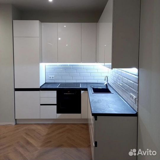 Кухня прямая 