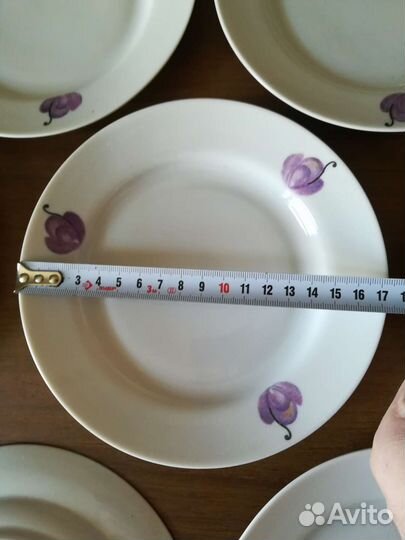 Princip тарелки,десертные тарелки Дулево