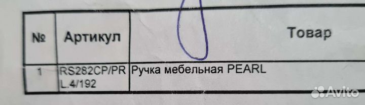 Мебельные ручки