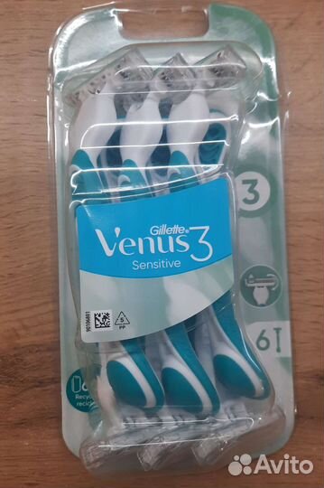 Бритва женская Gilette Venus 6 шт (Польша)