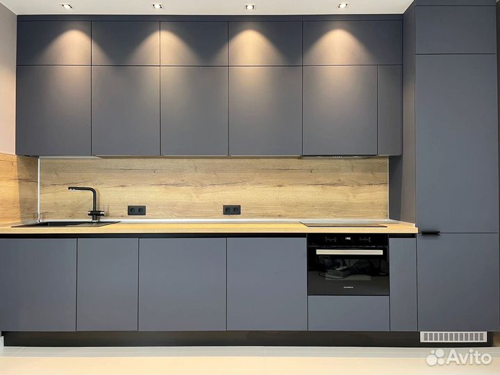 Прямая кухня.Кухонный гарнитур на заказ