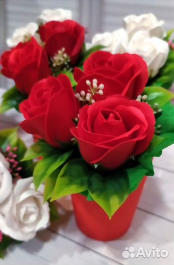 Букет из мыла