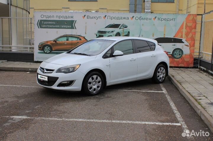 Opel Astra 1.6 МТ, 2012, 209 498 км