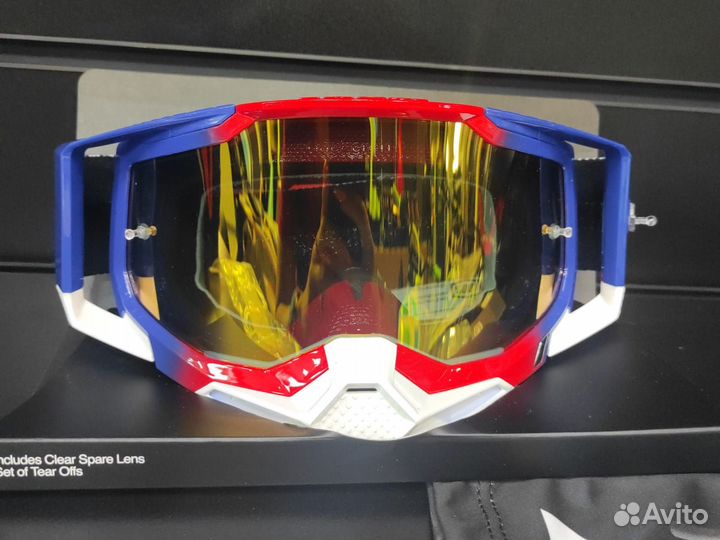 Мотоочки 100 Racecraft 2 Goggle United