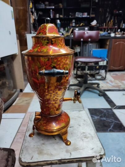 Самовар электрический расписной