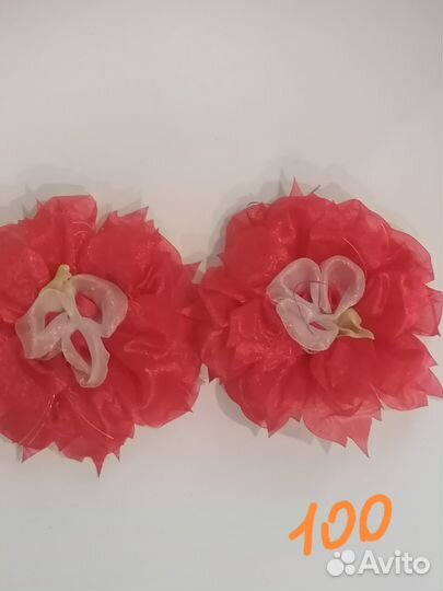 Банты на резинке и аксессуары для волос