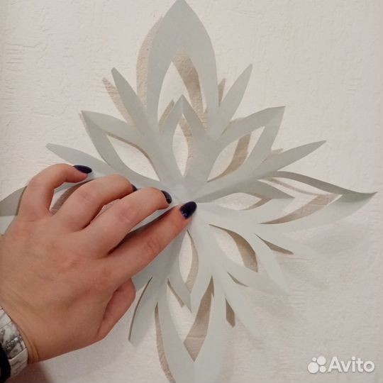Заказ поделок для школы и садика: снежинки