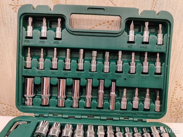 Набор ключей 53 предмета новый