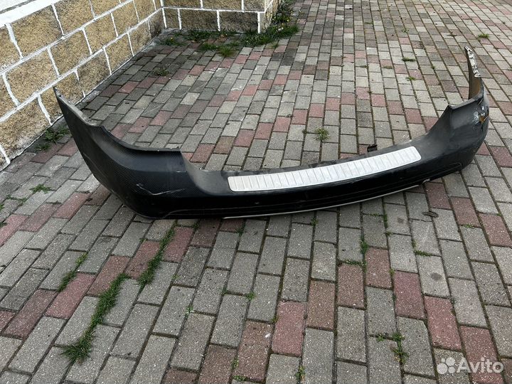 Задний бампер w164