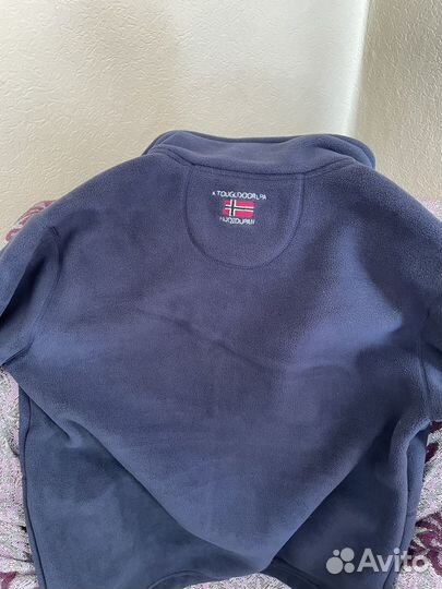 Теплая флисовая кофта мужская