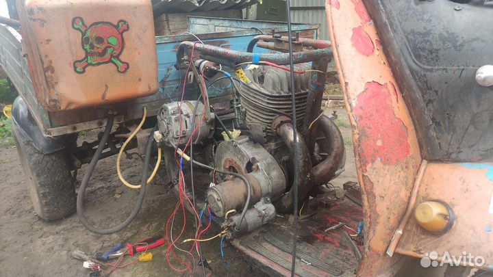 Мотороллер муравнй