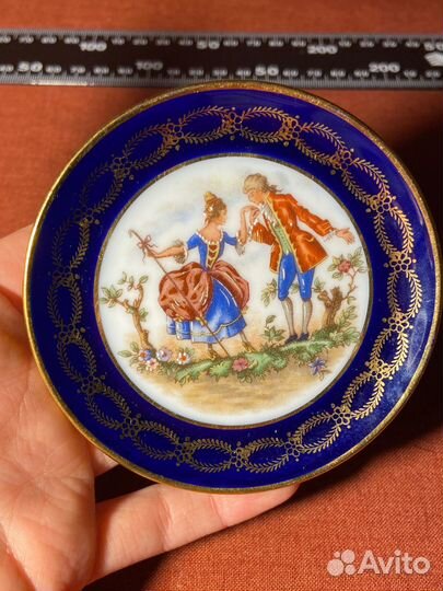 Винтажная тарелка лимож