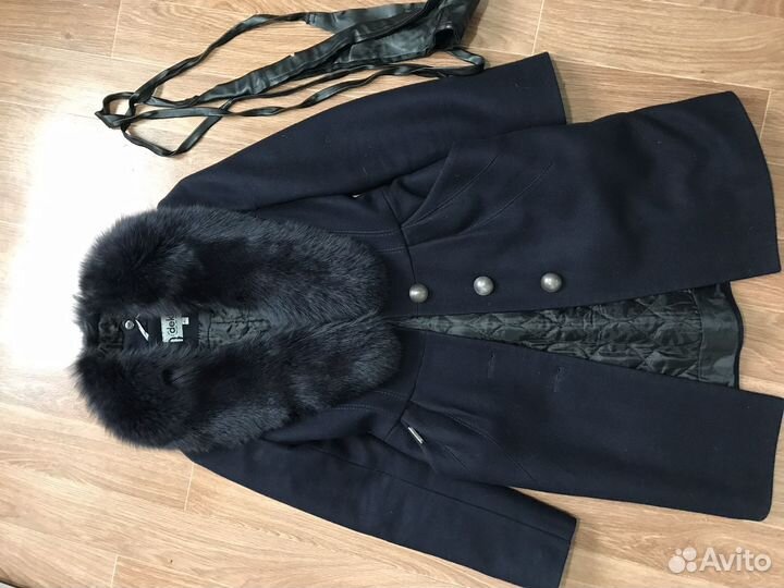 Пальто зимнее шерстяное