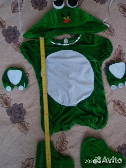 Костюм лягушки, скомороха прокат/аренда, гнома, кл