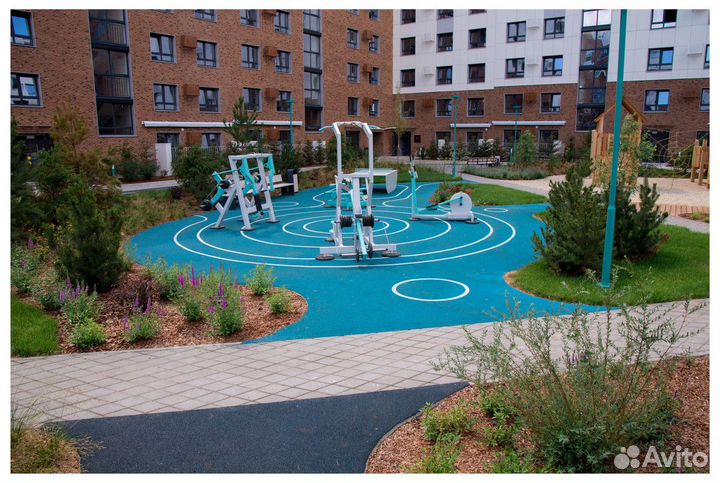 Покрытие из резиновой крошки