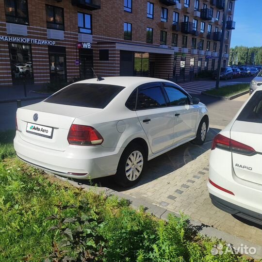 Volkswagen Polo 1.6 AT, 2020, 75 995 км