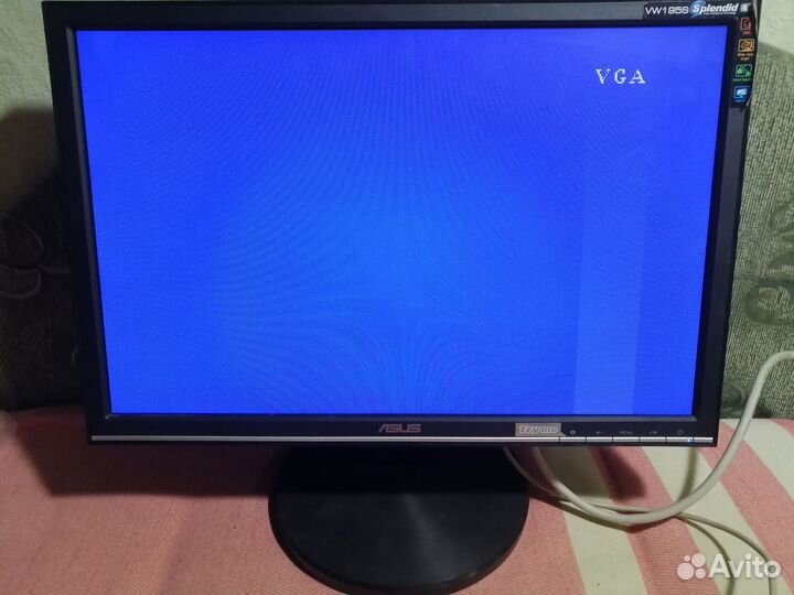 Монитор 19 дюймов asus VW195S б/у с дефектом