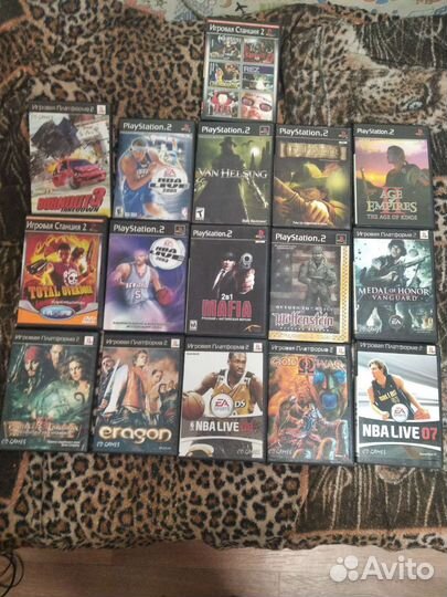 Игровые диски ps2, цена за 1 шт