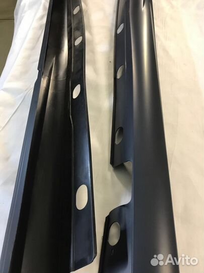 Новые пороги Mercedes S class 221 кузов AMG