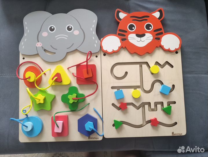 Бизиборд настенный