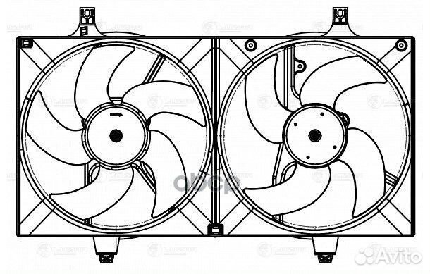 Вентилятор радиатора Nissan Almera N16