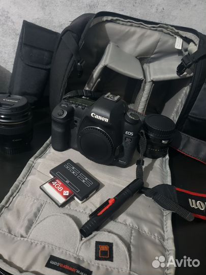 Набор с фотоаппаратом Canon EOS 5D mark ii