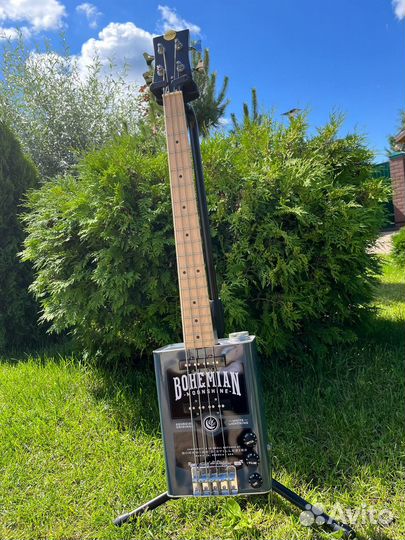 Полуакустическая Басс гитара Bohemain Oil Can Bass