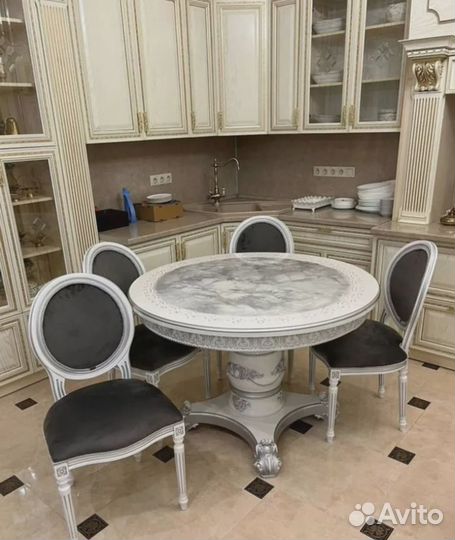 Кухонный стол стулья обеденная группа