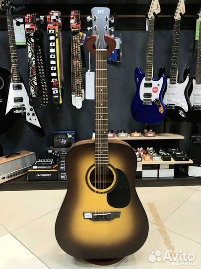 Гитара акустическая новая JET JD-255 SSB