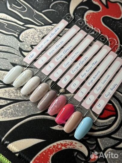 Камуфлирующие базы для гель лака и маникюра