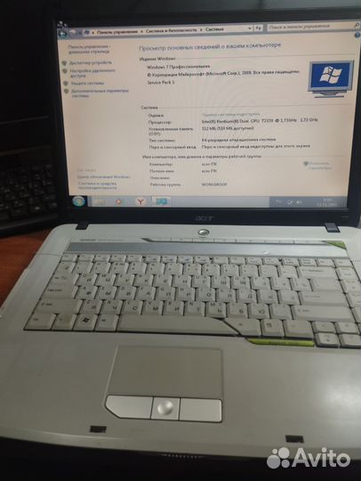 Ноутбук acer и benq