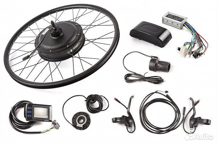 Электроколесо для велосипеда 48V 1000W LCD 26