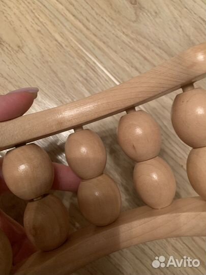 Массажер для тела деревянный новый