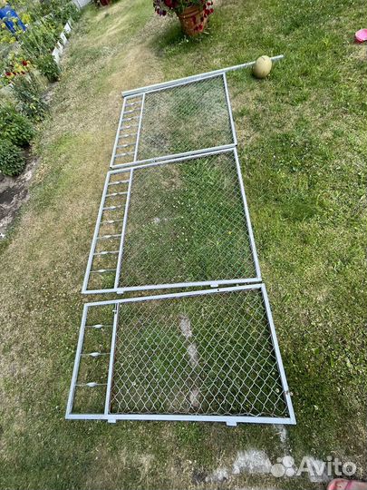 Ворота и калитка бу